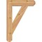 Ekena Millwork Traditional Craftsman Smooth Bracket, Western Red Cedar, 3 1/2"W x 18"D x 26"H BKT04X18X26TRA04SWR - alternate 3